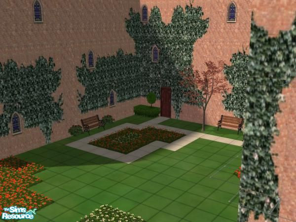 Sims 2 — The Ivy Set by oldmember_Samharr01 — the ivy set has 18 different pieces of ivy to match and place with
