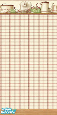 Sims 2 — "Country Cherry" wallpaper 8 by TSR Archive — "Country Cherry" wallpaper 8
