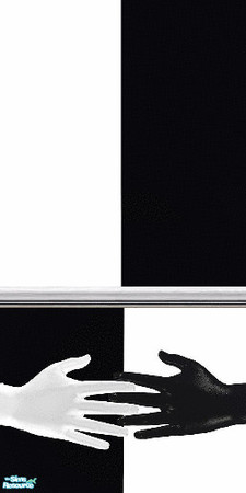 Sims 2 — Equality by Lorah — Black and white hands