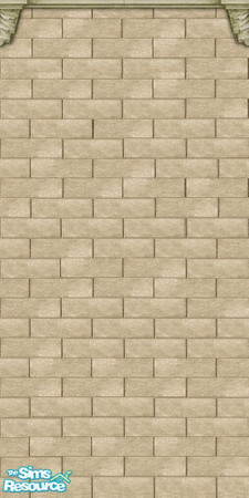 Sims 2 — SandStone Brick by tessnz — Sandstone Brick for exterior or interior walls