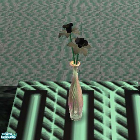 Sims 2 — Black daffodils by buntah — These black daffodils are part of my Mint Madness set.
