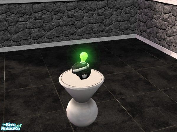 Sims 2 — Black & White thinking cap by Bitzybus — Get smarter with a thinking cap in black and white.