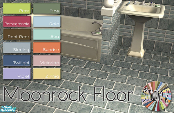 Sims 2 — Studio K Moonrock Floor_03 by StudioKhagerks — 