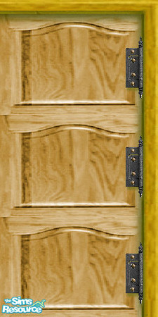 Sims 2 — Antique Garage Door Piece_D by Raveena — Make this garage door as big or as small as you want. Tiles are marked