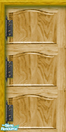 Sims 2 — Antique Garage Piece_A by Raveena — Make this garage door as big or as small as you want. Tiles are marked A, B,