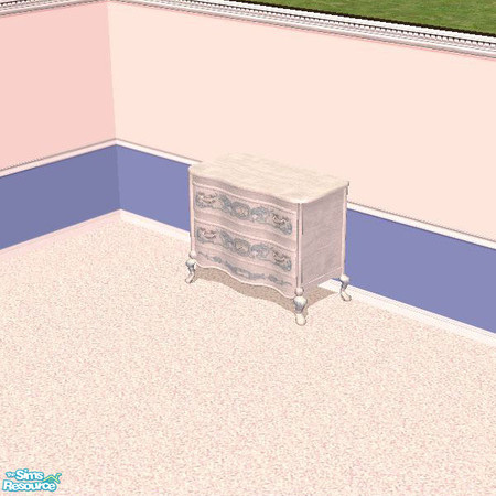 Sims 2 — Spring Breeze Dresser by Outpost_Road — Dresser to match the Spring Breeze Bedroom set.