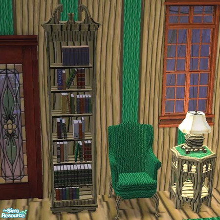 Sims 2 — Light Wood Bookcase by buntah — This is the bookcase for my Mean Green Bedroom set.