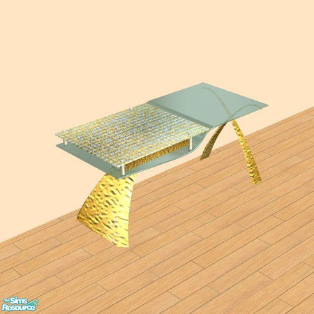 Sims 2 — Cosmic Dreams Desktop by Nikki041498 — Metallic Glass tile and glass combine to give your Sims a clean,