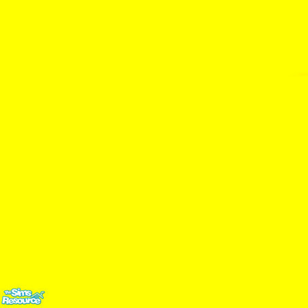 Sims 2 — Bright Yellow Carpet by oldmember_sapphy75 — Part of my Spongebob bedroom set.