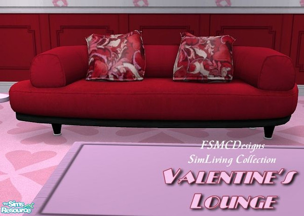 Sims 2 — FSMCDESIGNS Couch Top by FSMCDESIGNS — Part of my Valentine's Lounge Collection. Enjoy, Michael
