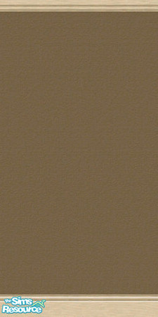Sims 2 — Lekker Paint, Basic Brown with basebord by Lekker Sims — Your basic paint treatment, with a hint of texture, in