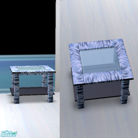 Sims 2 — Winterflame coffee table by Cloisonne — small coffee table.