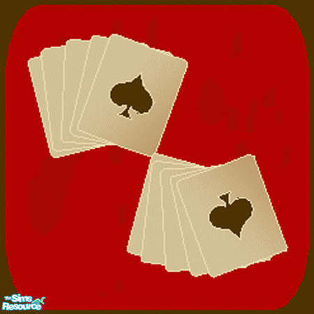 Sims 2 — Playing Card Tile by Pinecat — Custom design by Pinecat. Matching wallpaper available.