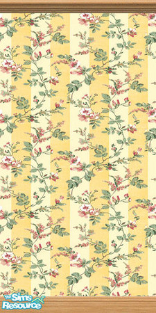 Sims 2 — "Summer Time" wallpaper 1 by TSR Archive — "Summer Time" wallpaper with light wood border