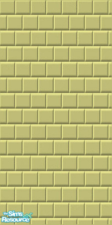 Sims 2 — Beige Brick by queenmab75 — Beige brick exterior wall for your Sim's home