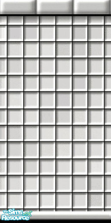 Sims 2 — White Tile by Raveena — White tile to brighten up your bath.