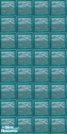 Sims 2 — Blue Heaven by MugaSim — Only blue, with white panelling