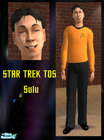 Sims 2 — Mr. Sulu by gigacganger — Helmsman