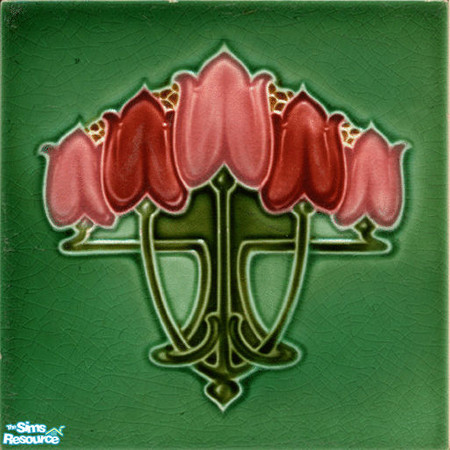 Sims 2 — Flower tile 5 by SilverGirl — Pretty flower tile