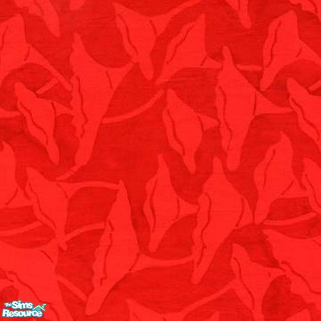 Sims 2 — Red flower carpet by Malitia — My first try in creating a new floor. 