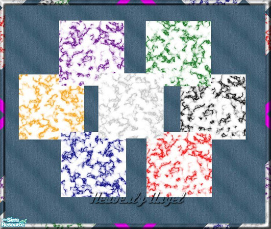 Sims 2 — Marble by HeavenlyAngel — Marble flooring for your sims to enjoy. Set comes in variety of colors.