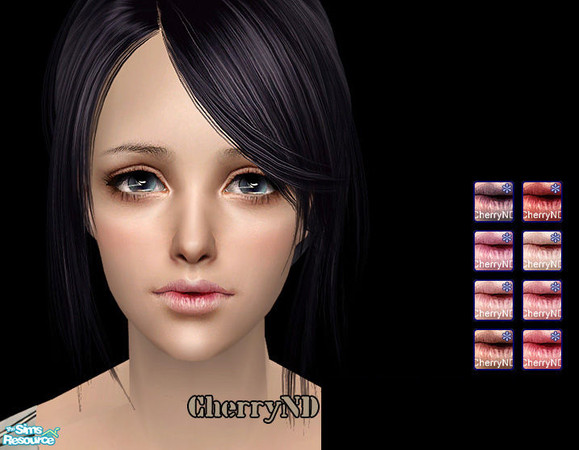 Sims 2 — sugar lip by CherryND — sugar lip