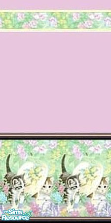 Sims 2 — Spring 2 by Lorah — Pink, kittens, yellow, blue