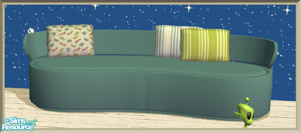 Sims 2 — Cute Aliens Family Room by teodsio — Another match for the Cute Aliens Nursery. Cute Aliens Family Room is a