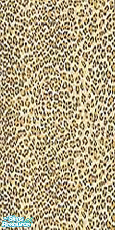 Sims 2 — Leopard Wallpaper by SpunkyBel — Perfect anywhere. Minimal Costs with champagne results.