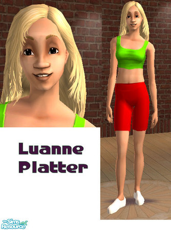 Sims 2 — Luanne Platter by gigacganger — By Request from king of the hill