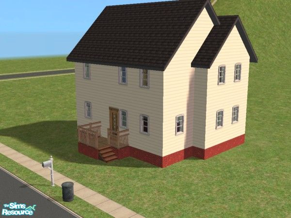 Sims 2 — The Falls house by xgxdx — This small house is perfect for a single, couple or even a small family. Furnished