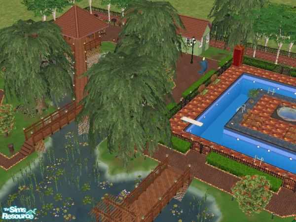 Sims 2 — Botanic Gardens 3 by Jasminevs81 — This is another one of my forgotten contest submissions! This is my best I