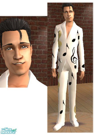 Sims 2 — Elvis by gigacganger — Anyone else singing burning love