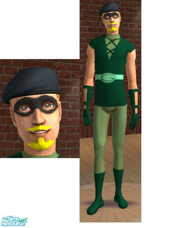 Sims 2 — Green Arrow by gigacganger — Justice League