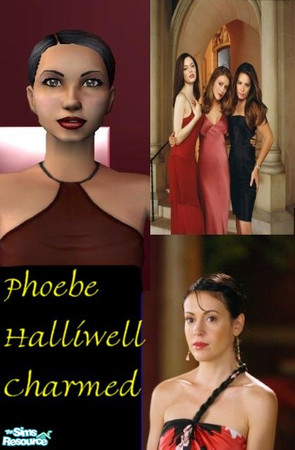 Sims 2 — Phoebe Halliwell by SaraSidel — Phoebe from the series Charmed on the WB and TNT. Picture of Alyssa from