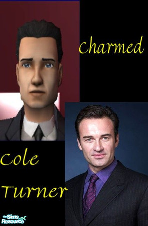 Sims 2 — Cole Turner by SaraSidel — Cole Turner from the series Charmed. Also, Julian McMahon now plays Dr. Troy on