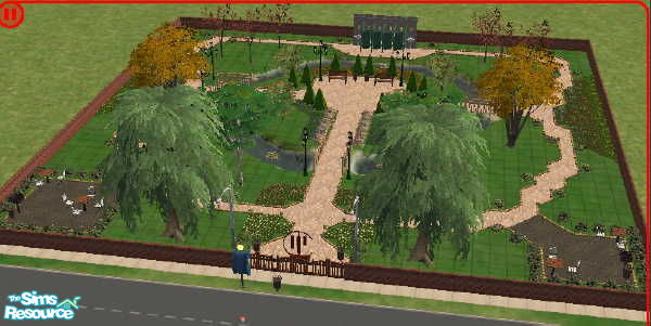 Sims 2 — GardenOasis - Contest by Vanilla_Love — The Perfect place to unwind after a long day at work.