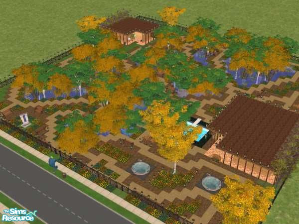 Sims 2 — SIMS Community Park by whitedasies — Come and enjoy our lovely Community Park and while you are here to get away