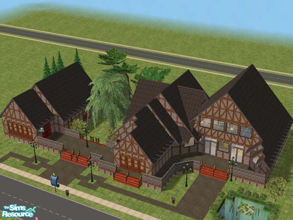 Sims 2 — Globe Shopping Centre by heavenleigh24 — This is a remake of the Globe Shopping Centre in Veronaville, although