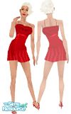 Sims 1 — Ahalya6 by DOT — A cute red dress with matching heels :) All 3 skin tones
