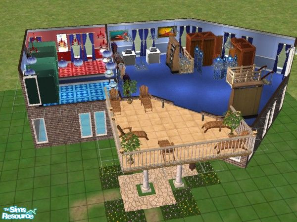Sims 2 — Garden by xpervertedxchickx — Well i was gonna make it into a Garden but then i for some reason deicided not