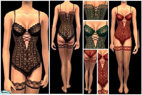 Sims 2 — JPayafundies5 by juttaponath — Sexy lace body for adults and young adults. No mesh and no expansion pack