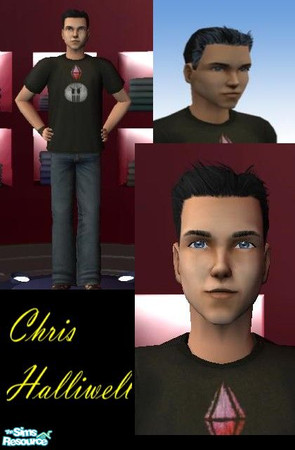 Sims 2 — Chris Halliwell by SaraSidel — Piper Halliwell's son who returned from the future in season 5 to try and save