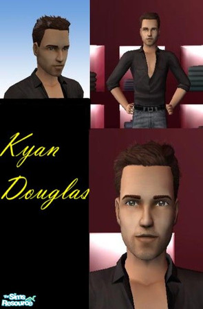 Sims 2 — Kyan Douglas by SaraSidel — One of the "Fab Five" from the Bravo TV show Queer Eye for the Straight