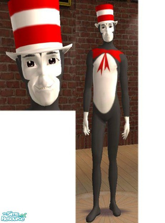 Sims 2 — Cat In The Hat by gigacganger — Dr. Suess Cat in the hat