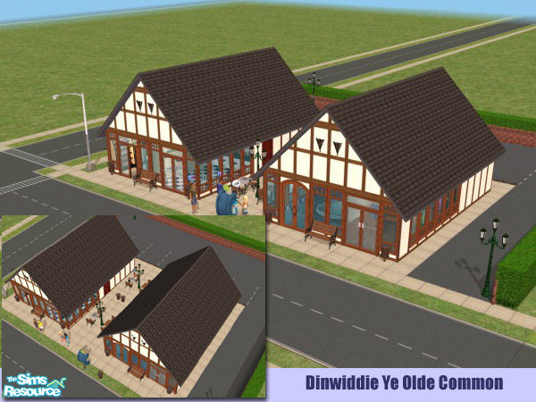 Sims 2 — Dinwiddie Ye Olde Common by nigelwulf — 