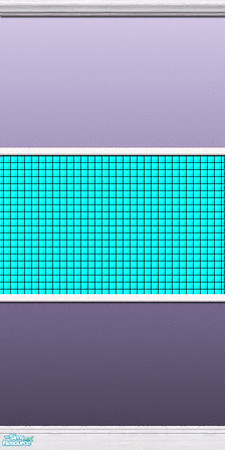 Sims 2 — SS Kitchen Add Ons - Blue - Wall by mamads32209 — Add ons to my SS Kitchen set. This is the Blue color wall.