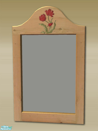 Sims 2 — Mt Lodge - Mirror - Mesh by Shakeshaft — Part of the Mt Lodge Bathroom Set, the set consists of Sink Unit and