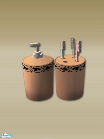 Sims 2 — Mt Lodge - Bath Accessories - Mesh by Shakeshaft — Part of the Mt Lodge Bathroom Set, the set consists of Sink