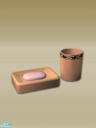 Sims 2 — Mt Lodge - Bath Accessories 01 - Mesh by Shakeshaft — Part of the Mt Lodge Bathroom Set, the set consists of